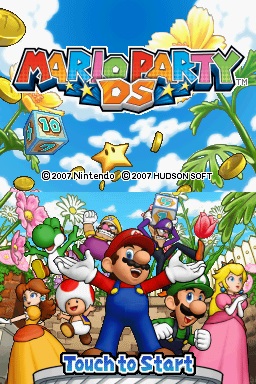 Mario Party DS Title Screen